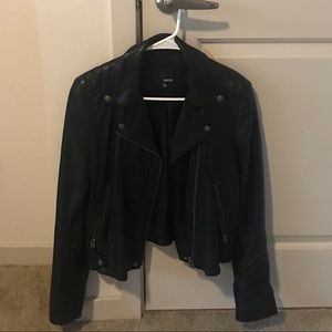 Aritzia Wilfred Free Leather Jacket